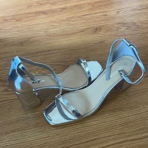 Size 10 Silver Heels
